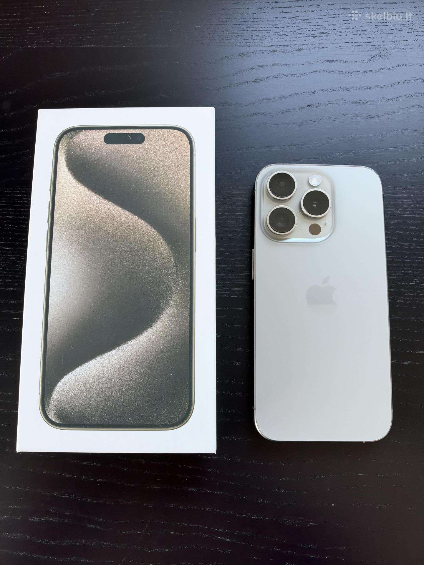 iPhone 15 Pro 128gb natural titanium