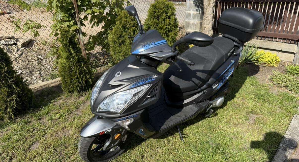 Barton Falcon 125 2021 m. – tik 345 km! Kaip nauja