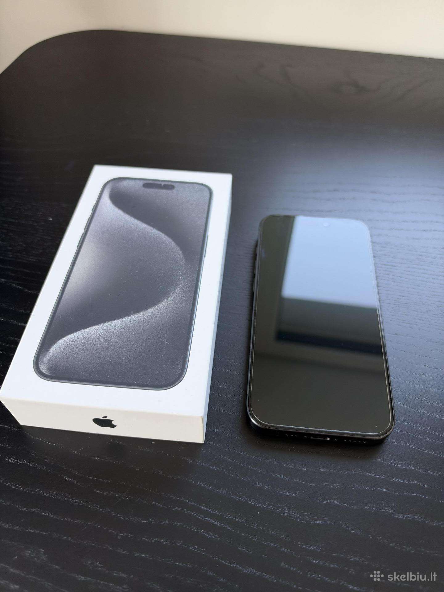 iPhone 15 pro 128 GB, Black titanium