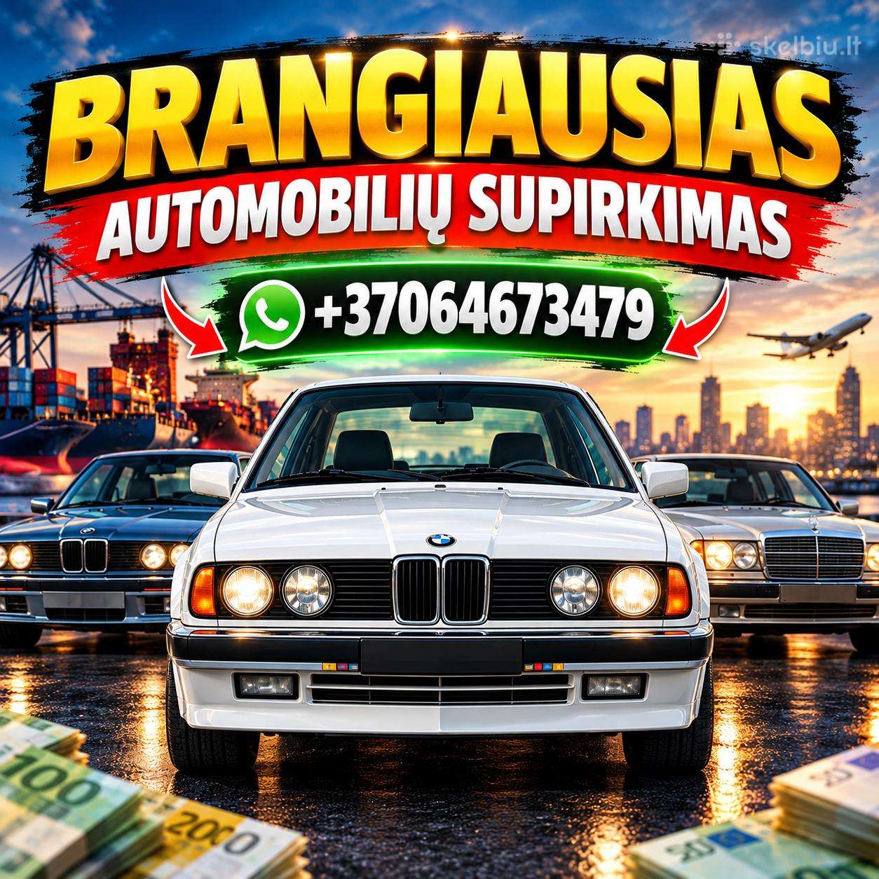 Brangiausiai Superkame Automobilius Supirkimas