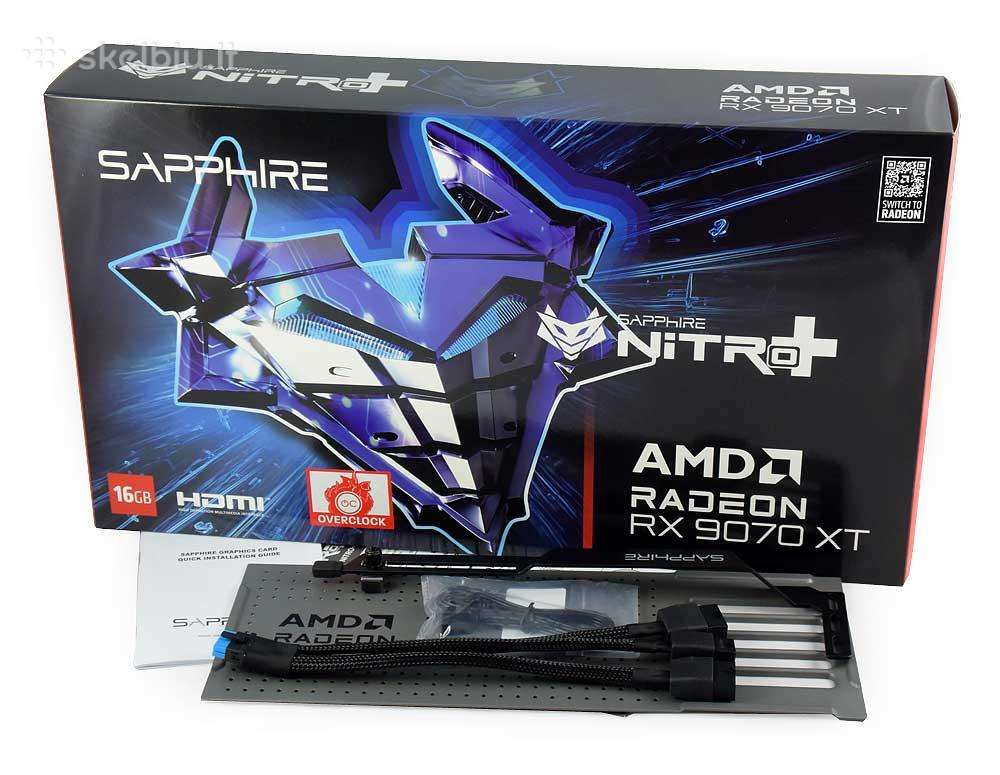 Sapphire Radeon Rx 9070 XT, 16gb Gddr6, Nitro+ Oc
