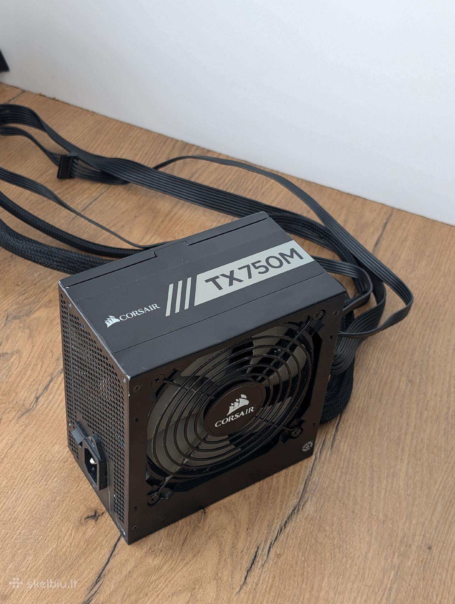 Corsair Tx750m pusiau modulinis maitinimo blokas