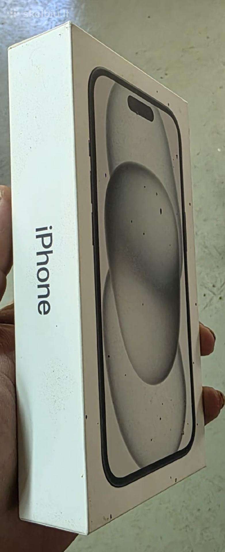 Idealios būkles iPhone 15 Black 128gb
