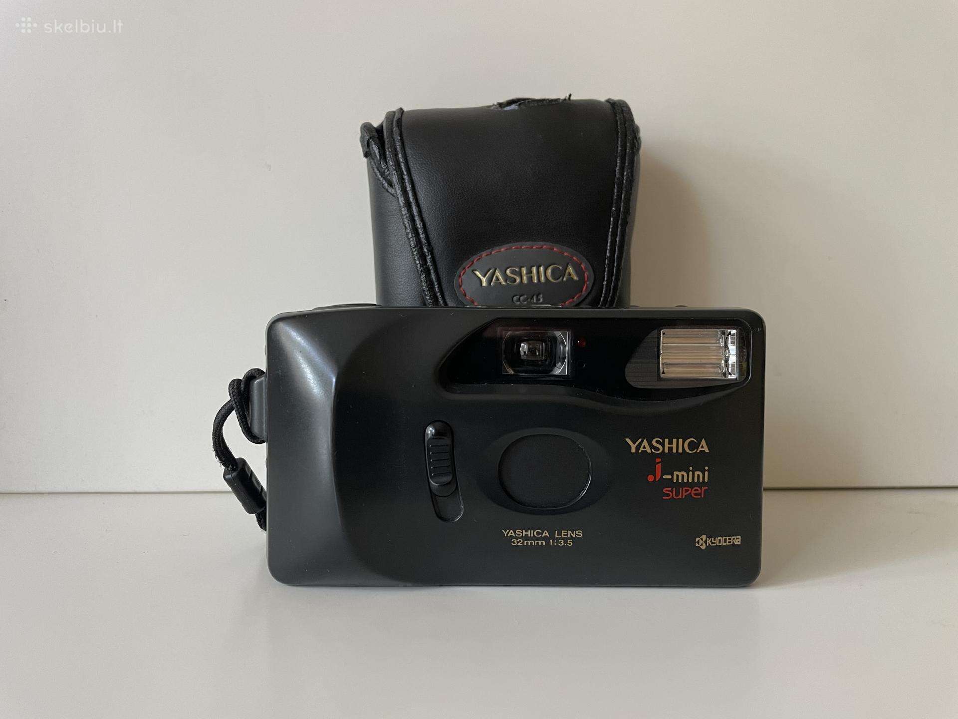 Yashica j-mini super juostinis fotoaparatas