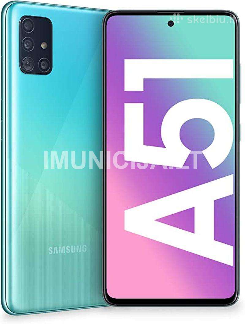 Samsung Galaxy A51 + 3 mėn. garantija