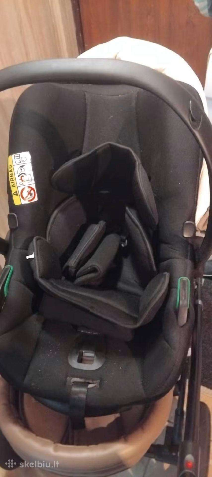 Parduodamas vežimelis 2 in 1 mazai naudotas