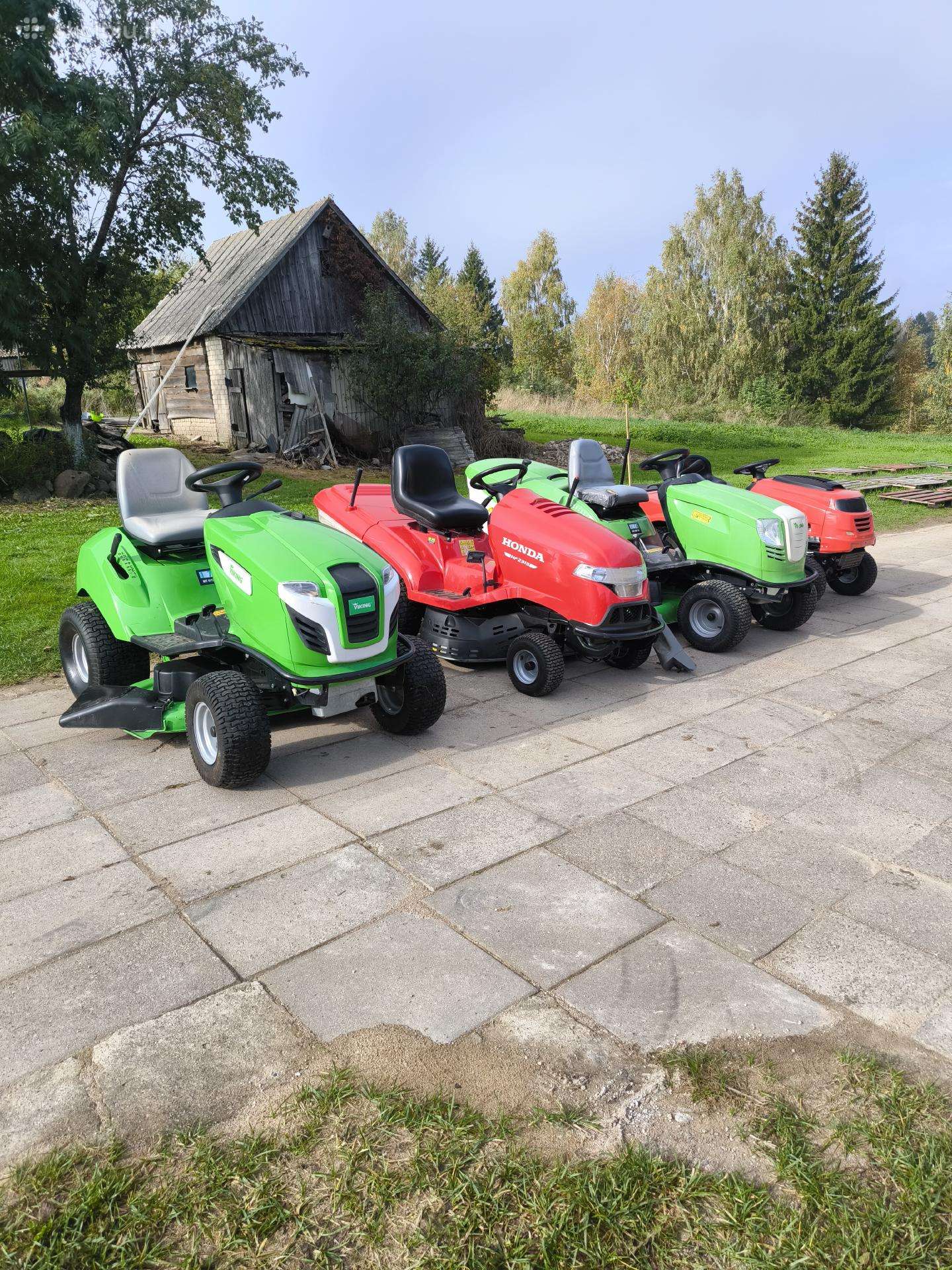 Vejos traktoriai iš Vokietijos
