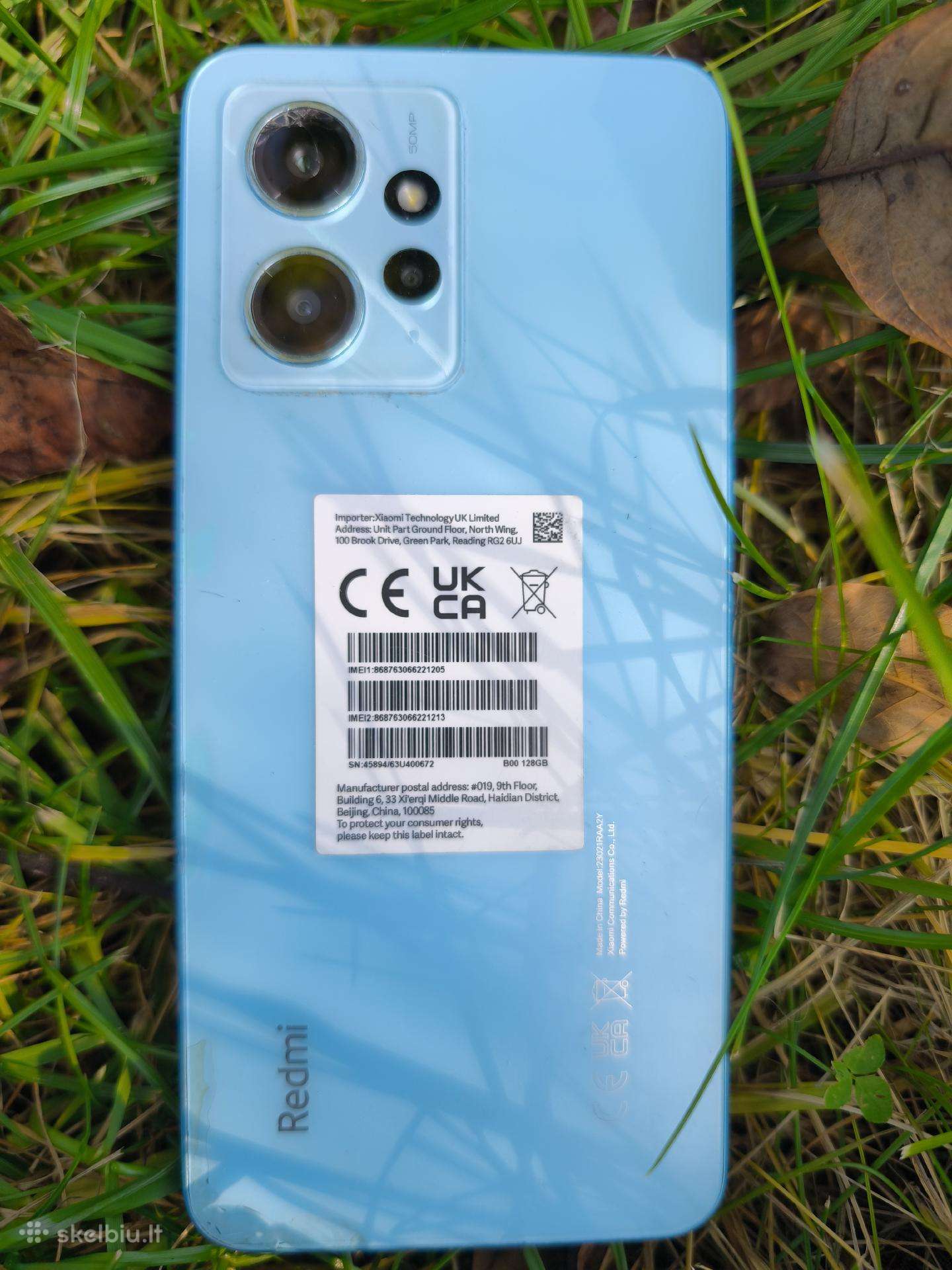 Redmi Note 12 4G be iššviesyklio, ima greitąjį