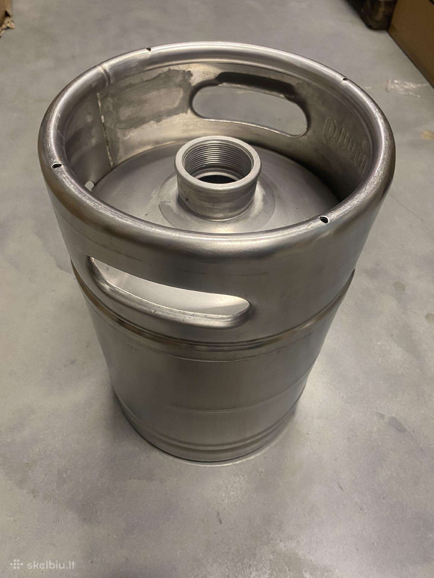 Nerūdijančio plieno10 l statinė (Keg) gėrimamams