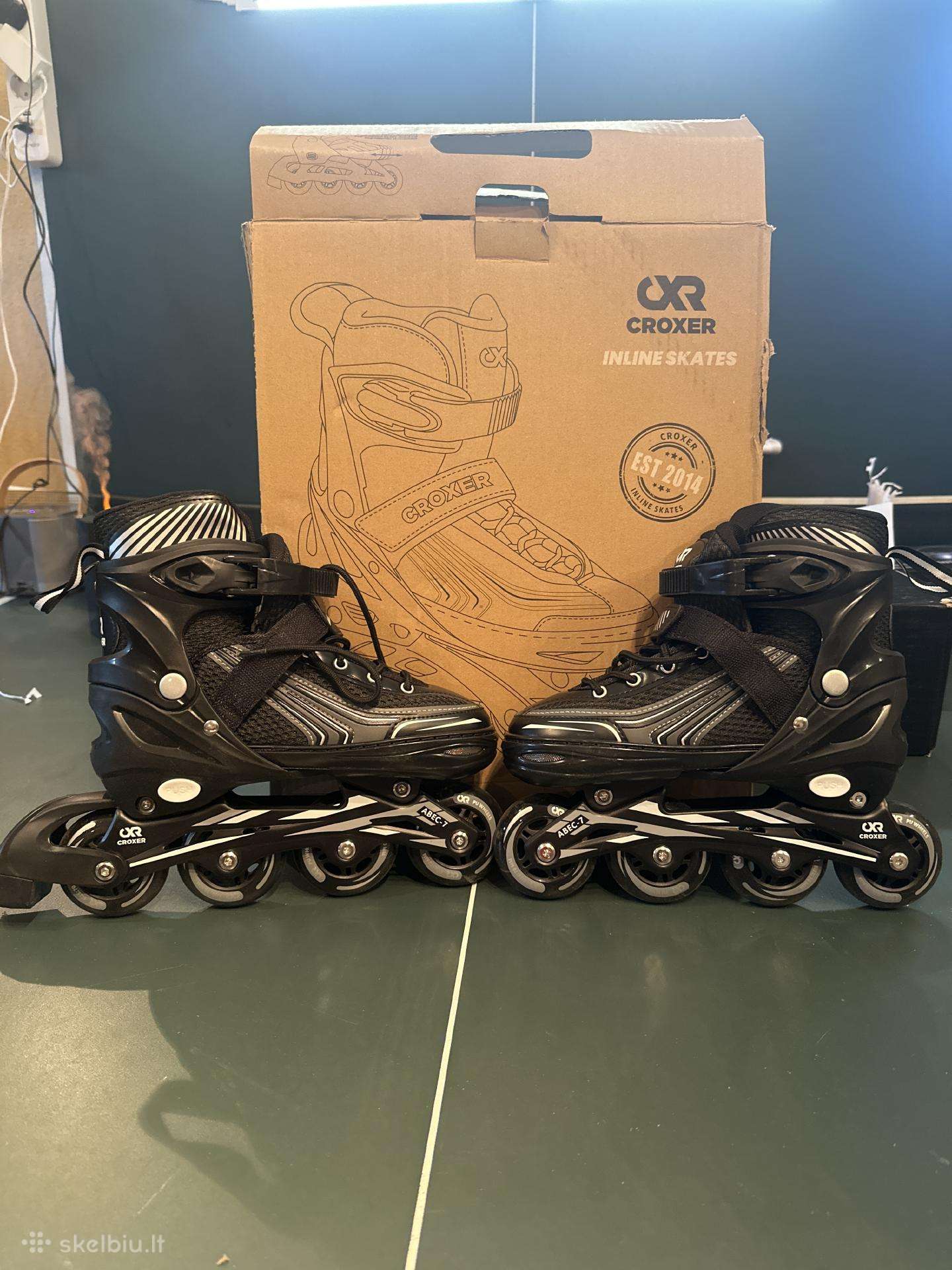 Croxer Optima Black riedučiai 35–38