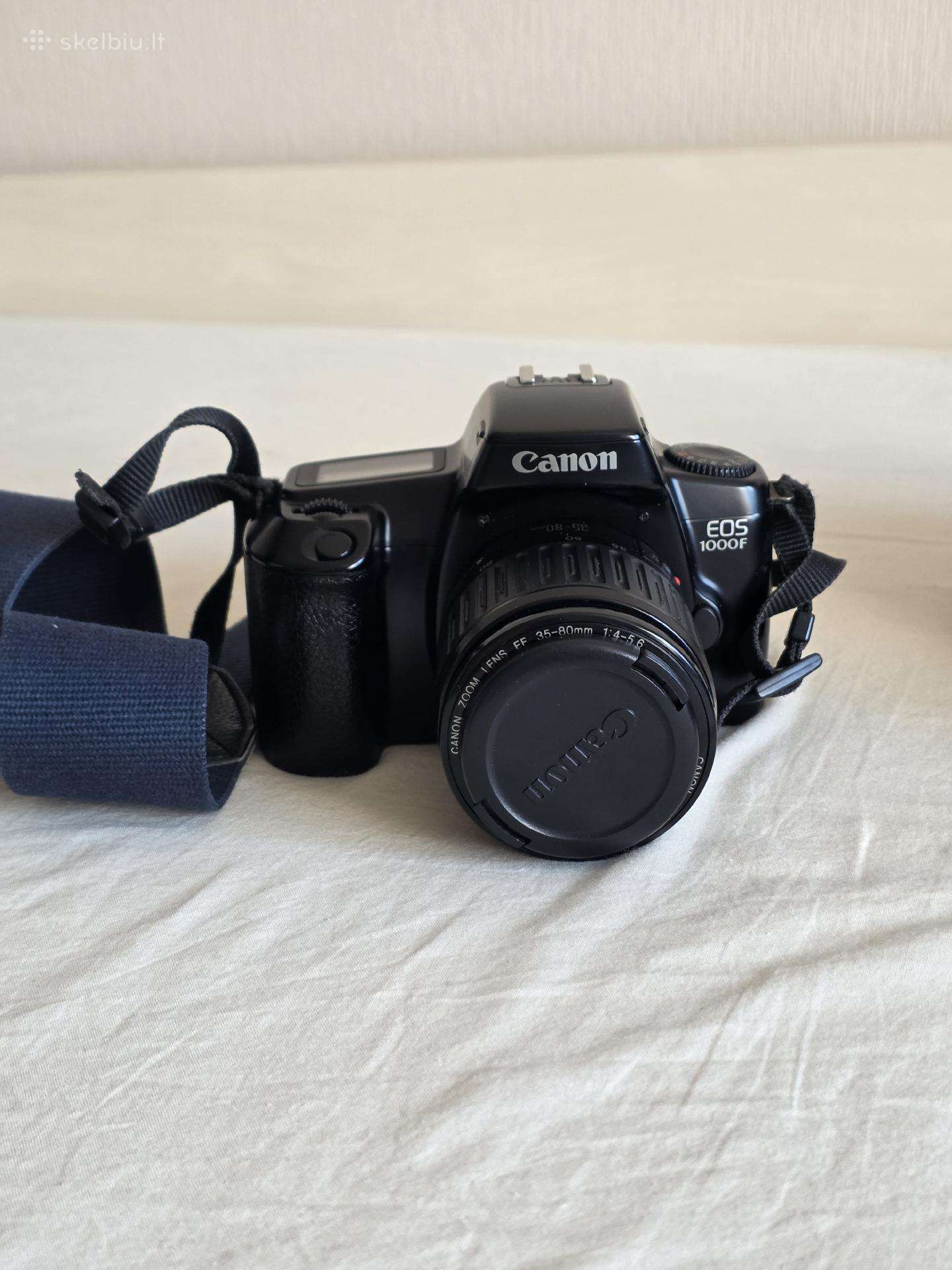 Juostinis fotoaparatas Canon 1000f su 35-80mm