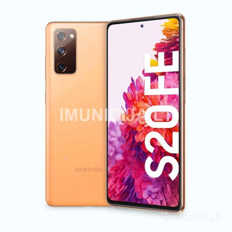 Samsung Galaxy S20 Fe 5G 8/256gb +3mėn. garantija