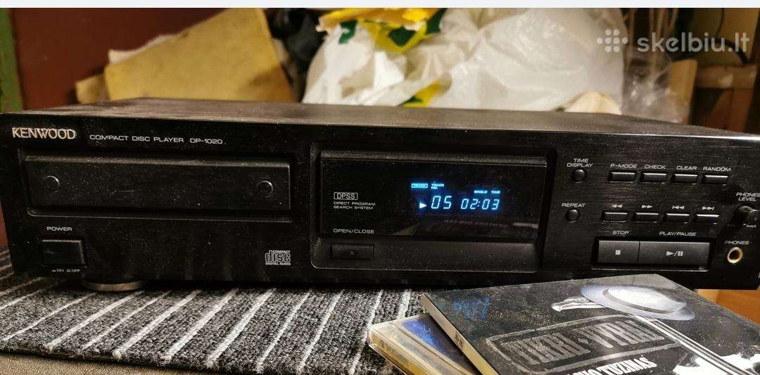CD grotuvas Kenwood Dp-1020, Denon Dcd 600, 615