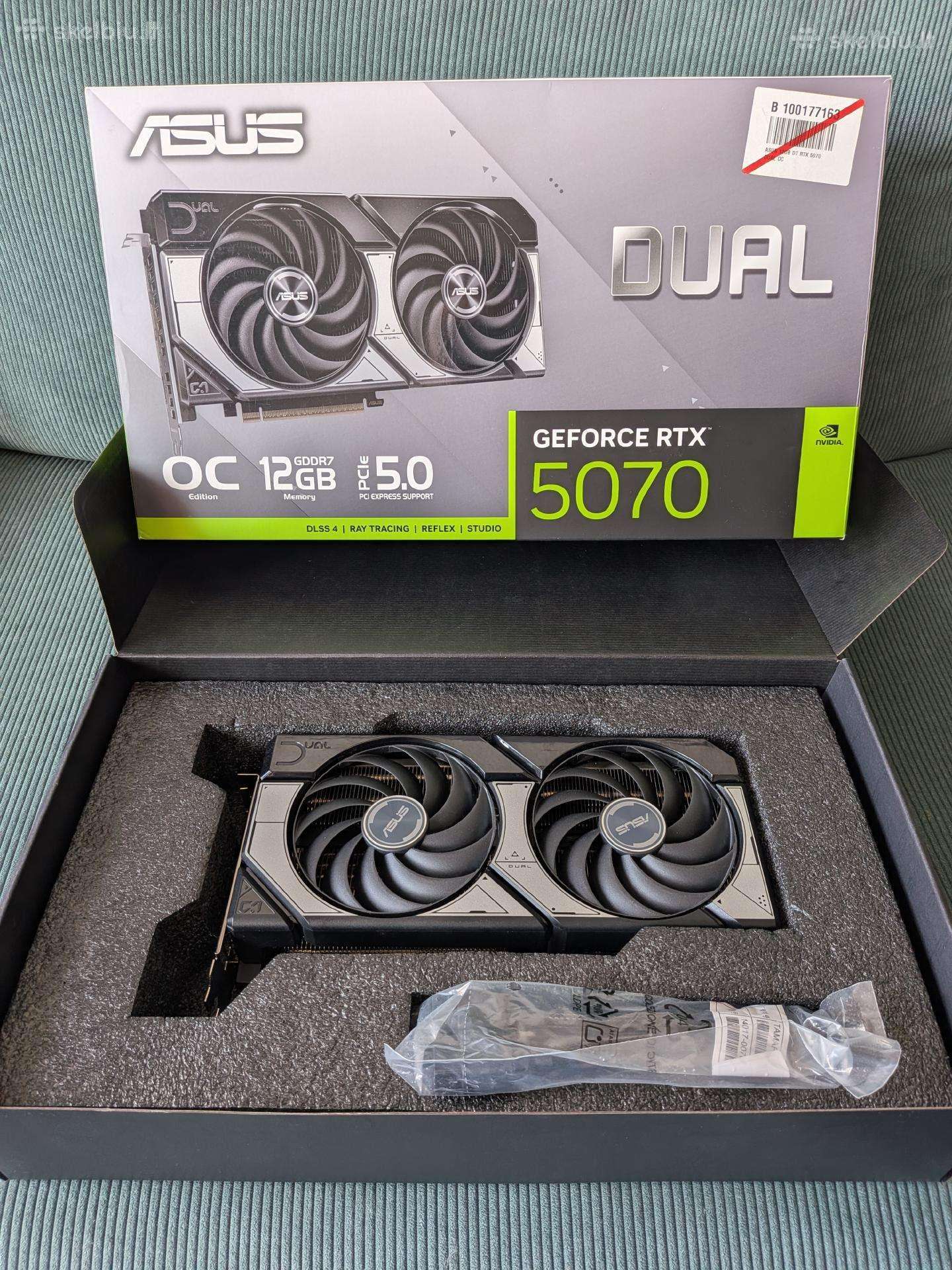 Asus Geforce Rtx 5070 Dual Oc 12gb