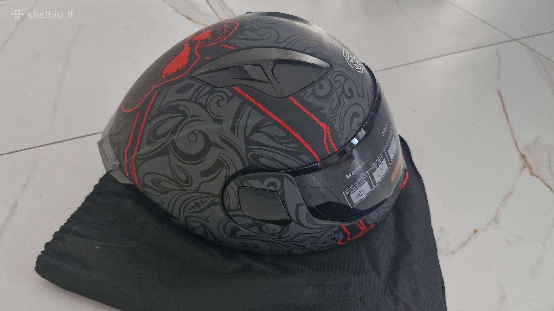 Motociklininko šalmas Rz