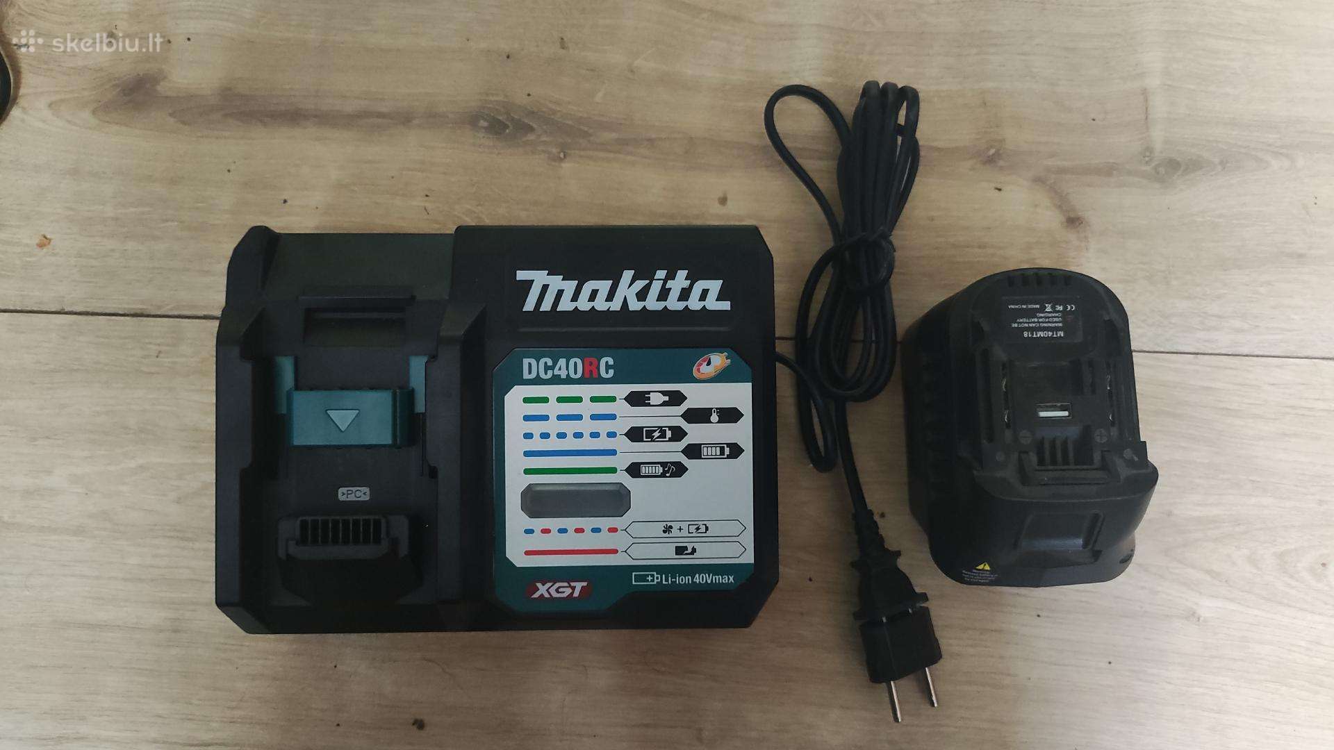 Makitos 40v pakrovėjas