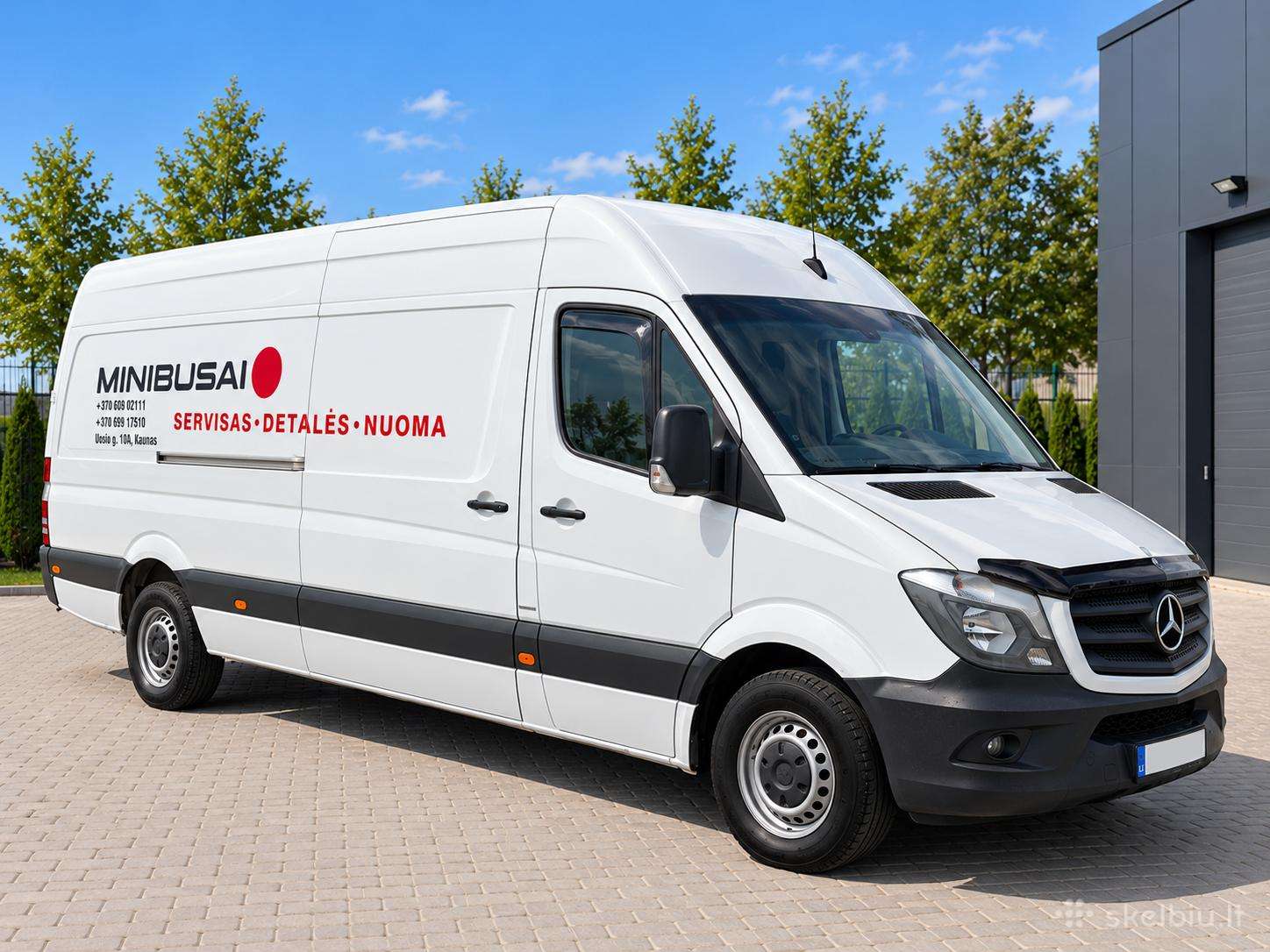 Mikroautobusu nuoma automatine pavaru deze