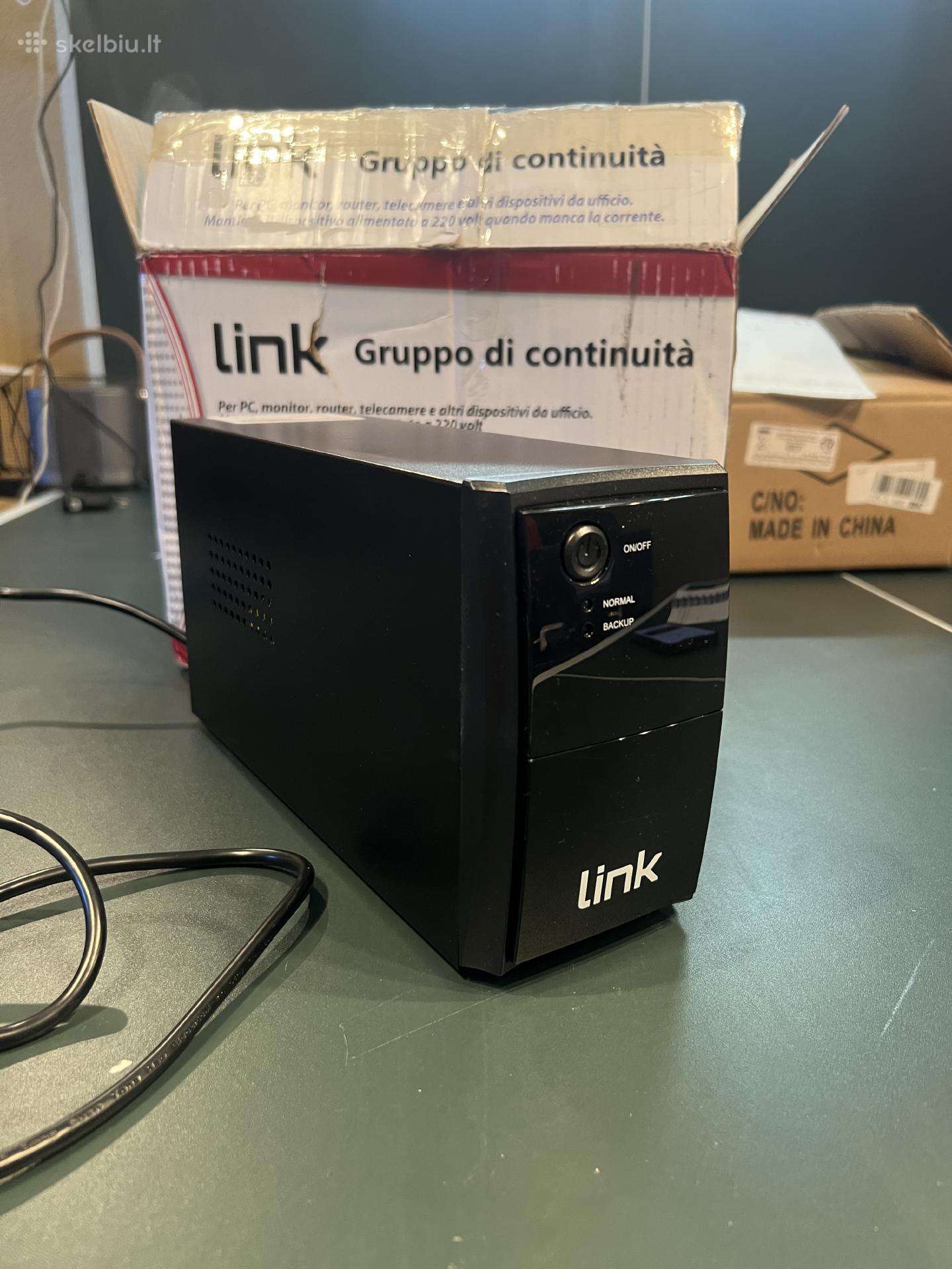 Nepertraukiamo maitinimo šaltinis Link 500va/300w