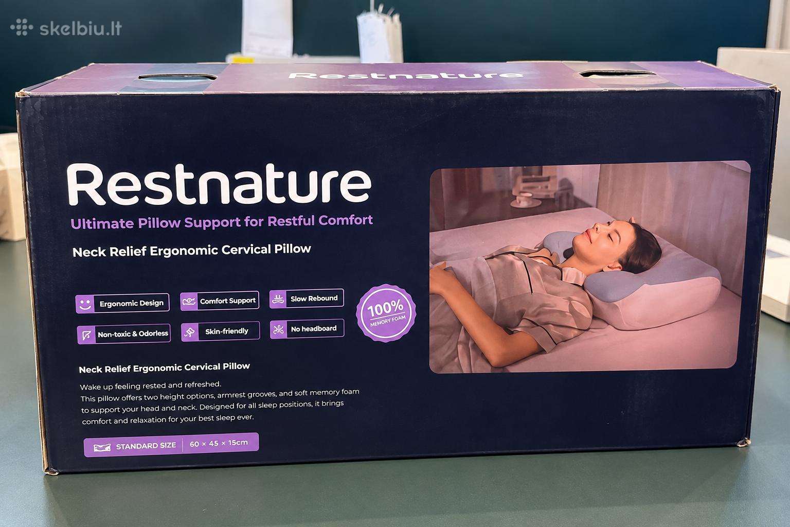 Restnature ergonominė kaklo pagalvė