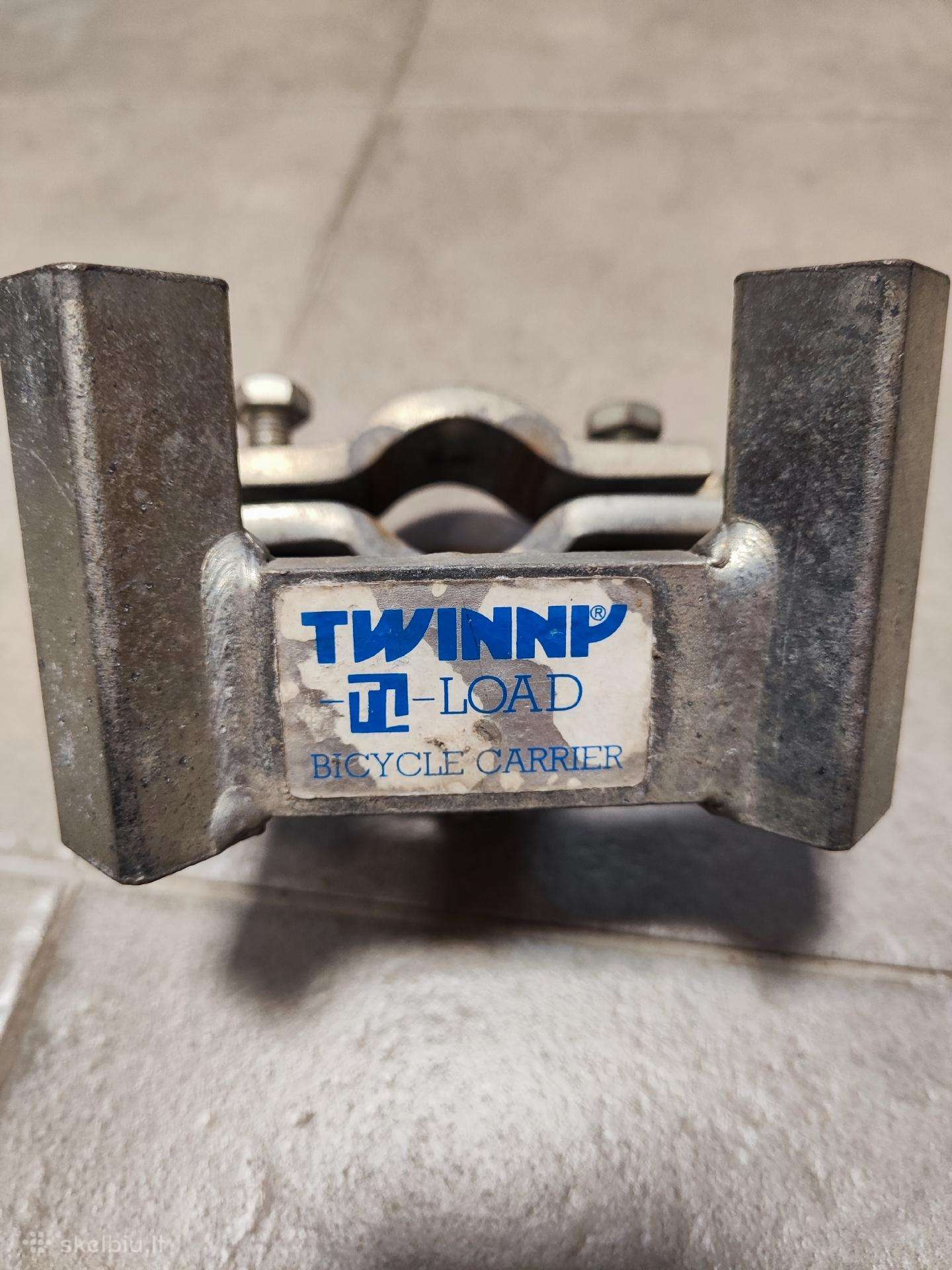 Twinny load dviračių laikiklis ant kablio
