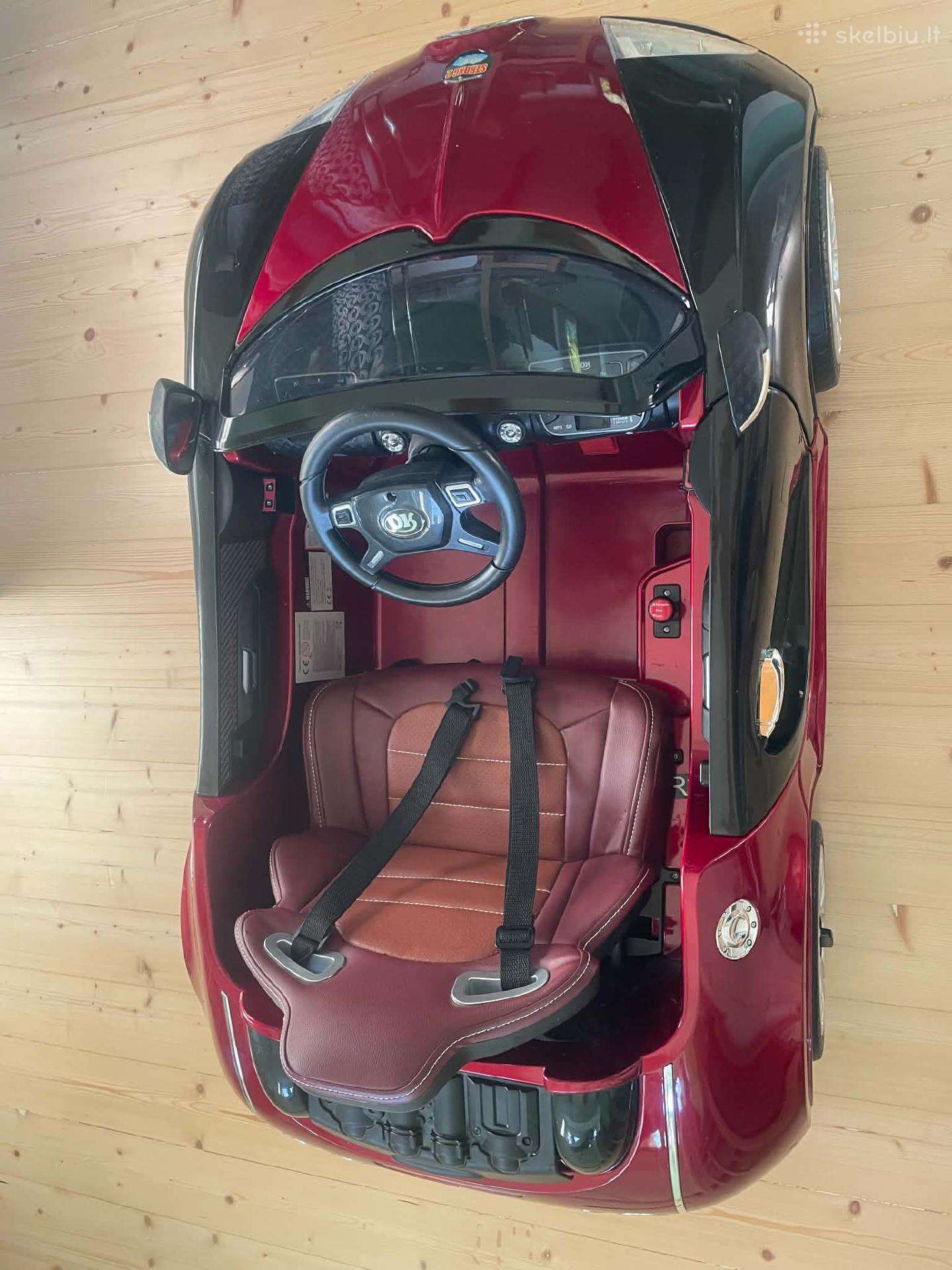 Bugatti vaikiškas žaislinis elektromobilis