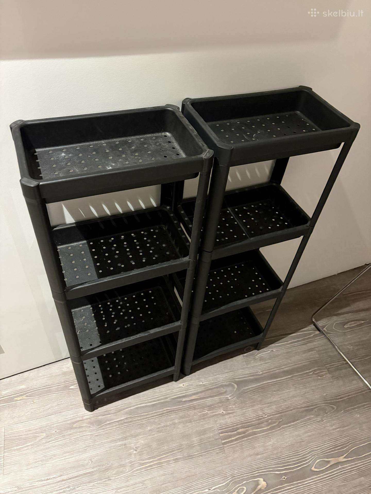 Ikea vonios lentynos Vesken (x2)