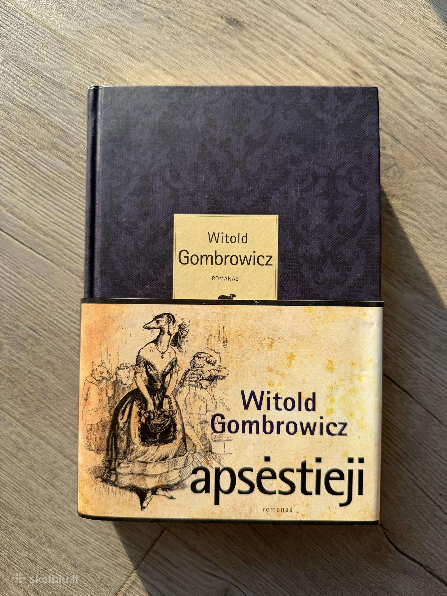 Knyga Apsėstieji W. Gombrowicz