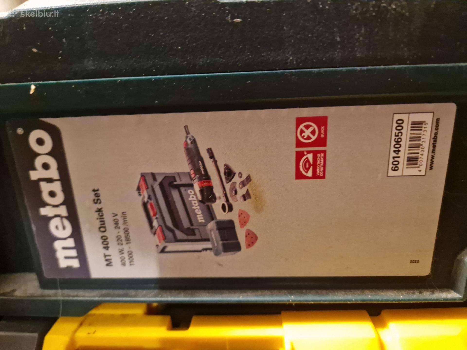 Daugiafunkcinis Mt 400 Quick Set Metabo