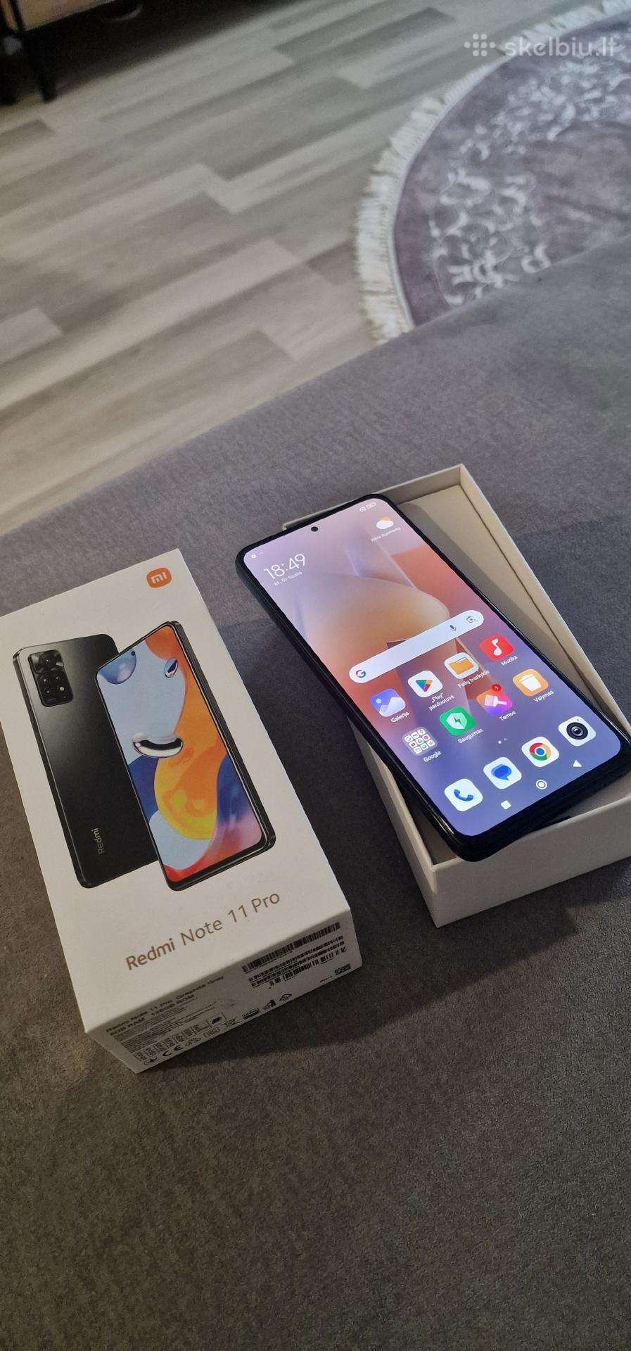 Puikus Xiaomi Note 11 pro - 93€ dėžute.