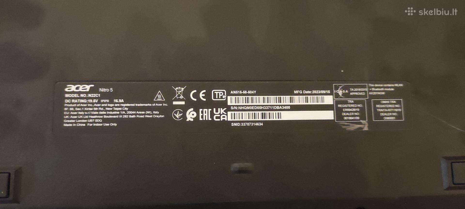 Acer Nitro 5 An515
