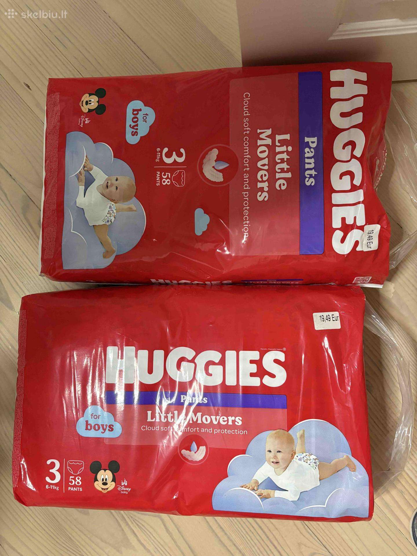 Huggies pants boys 3 dydis