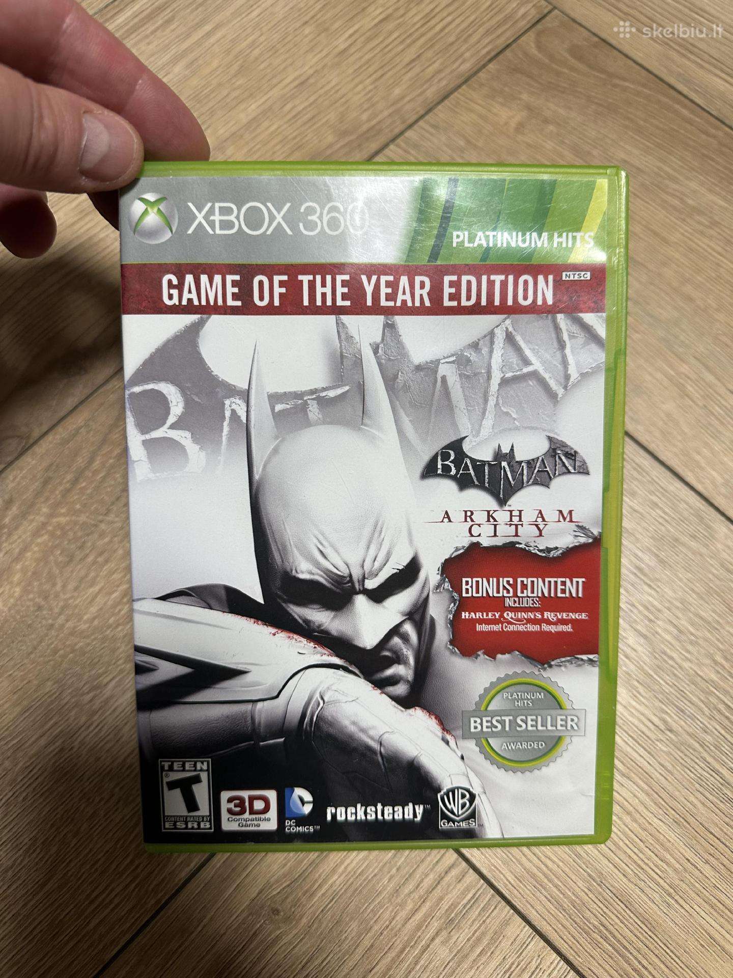 Batman Arkham City Goty edition Xbox 360