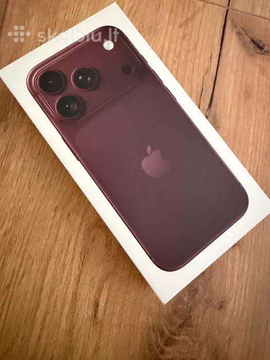 Naujas Apple iPhone 18 pro max 256 burgundy