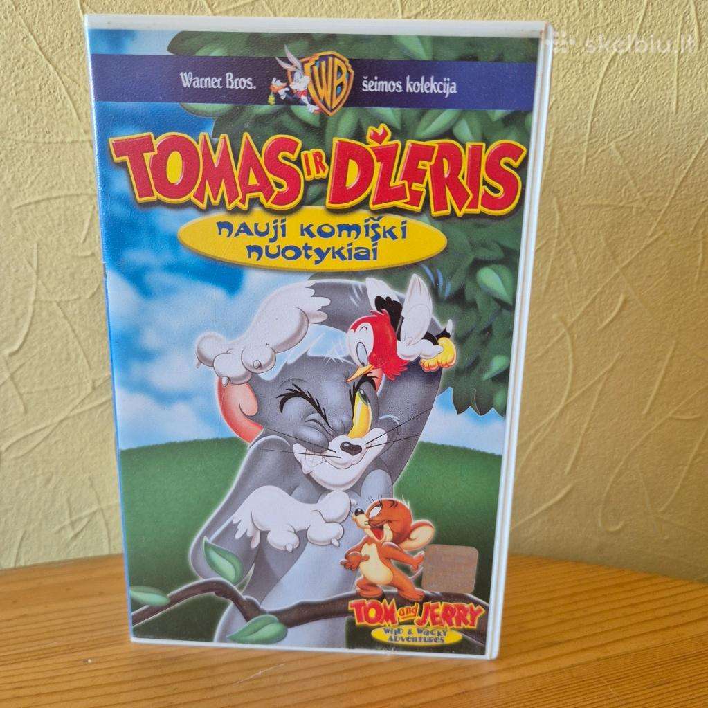 Tomas ir Džeris: Nauji komiški nuotykiai Vhs kaset