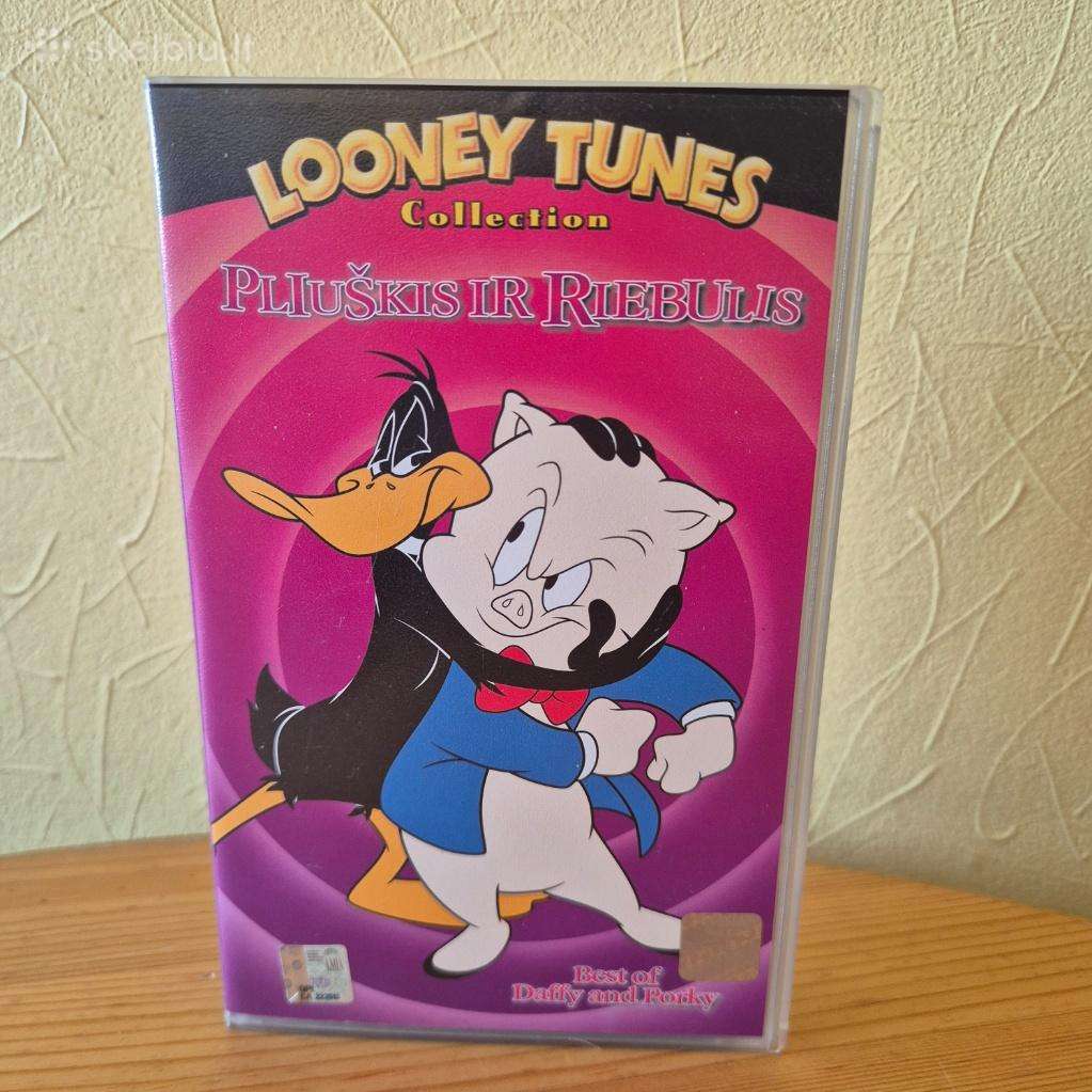 Pliuškis ir Riebulis“ Best Of Daffy And Porky vhs