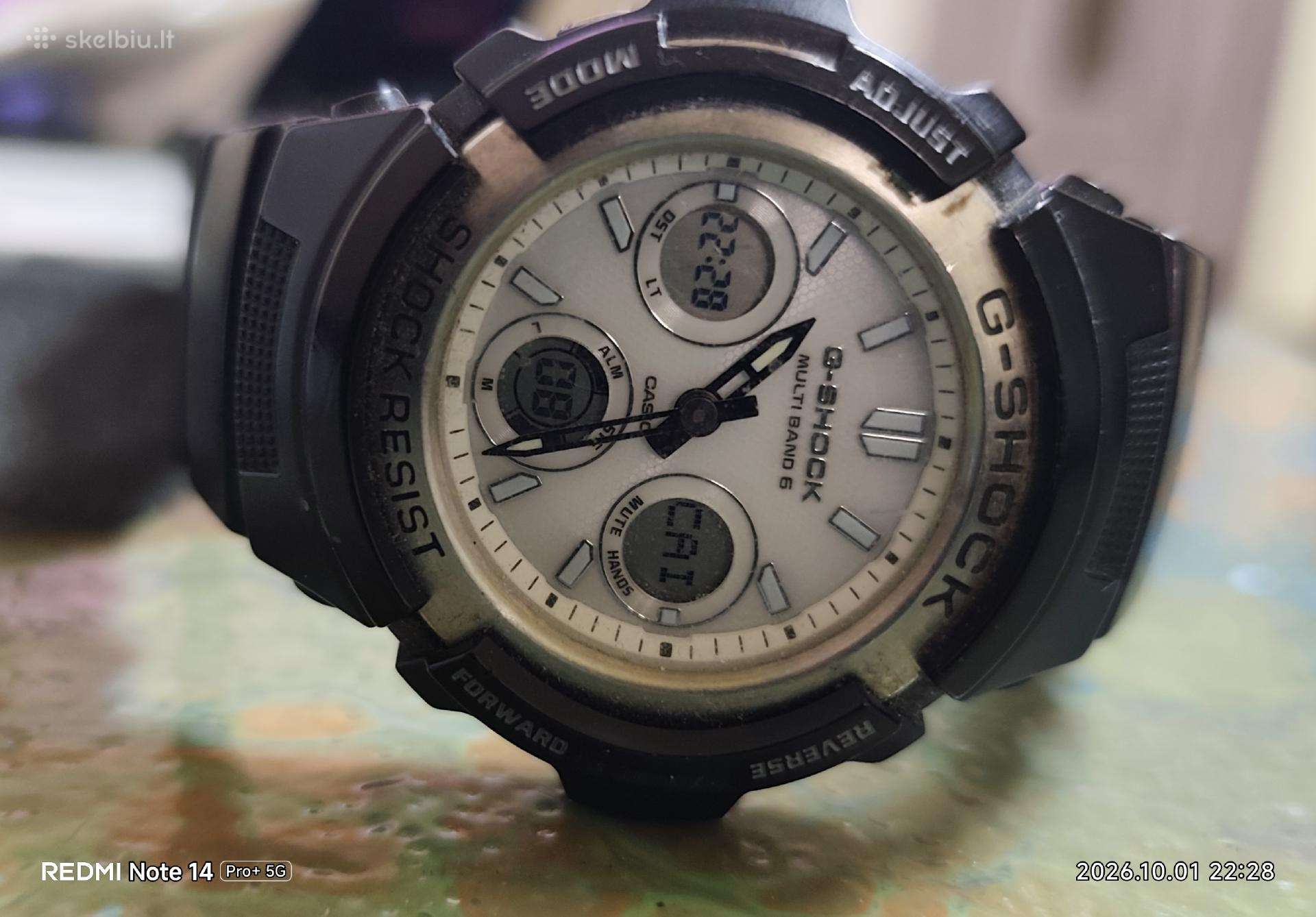 G shock Awg-m100s-7ajf laikrodis