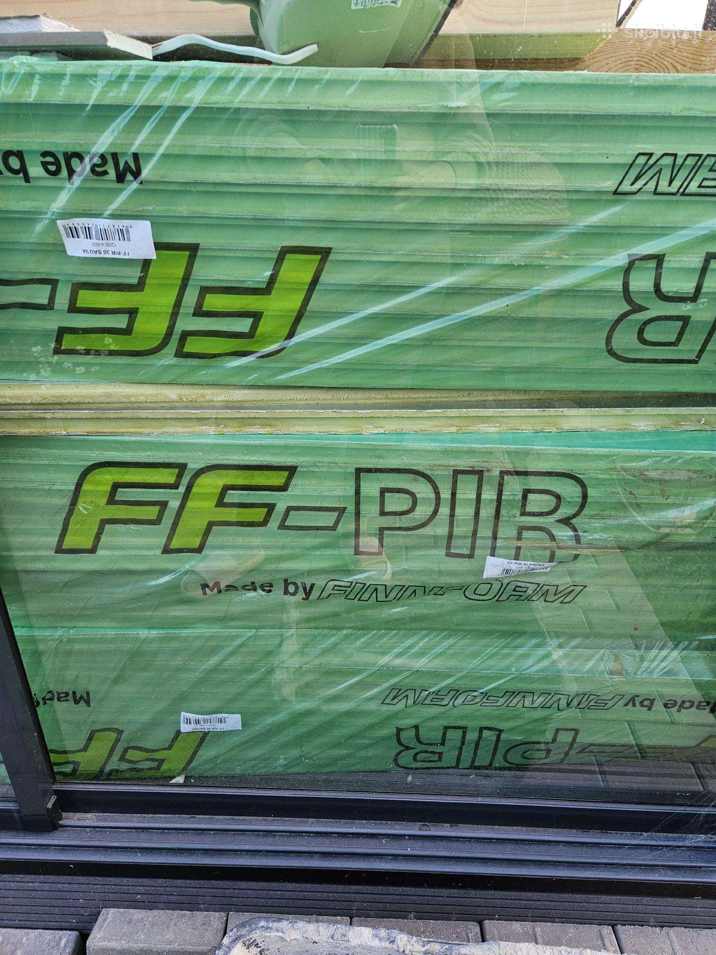 Poliuretano plokštė Finnfoam Ff-pir Sauna