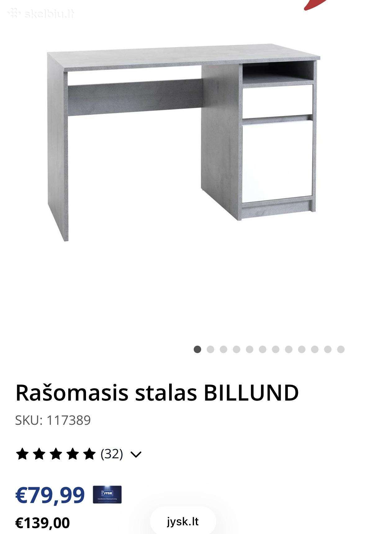 Rašomas stalas