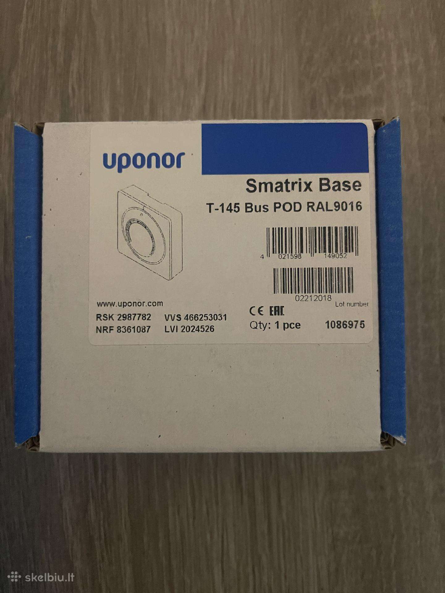 Uponor Smatrix Base T-145 laidiniai termostai