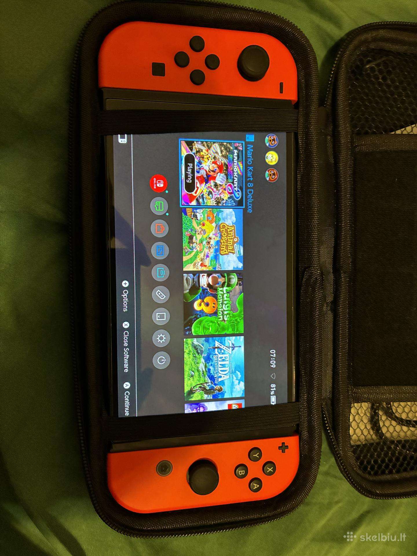 Nintendo Switch Oled Mario Red Edition