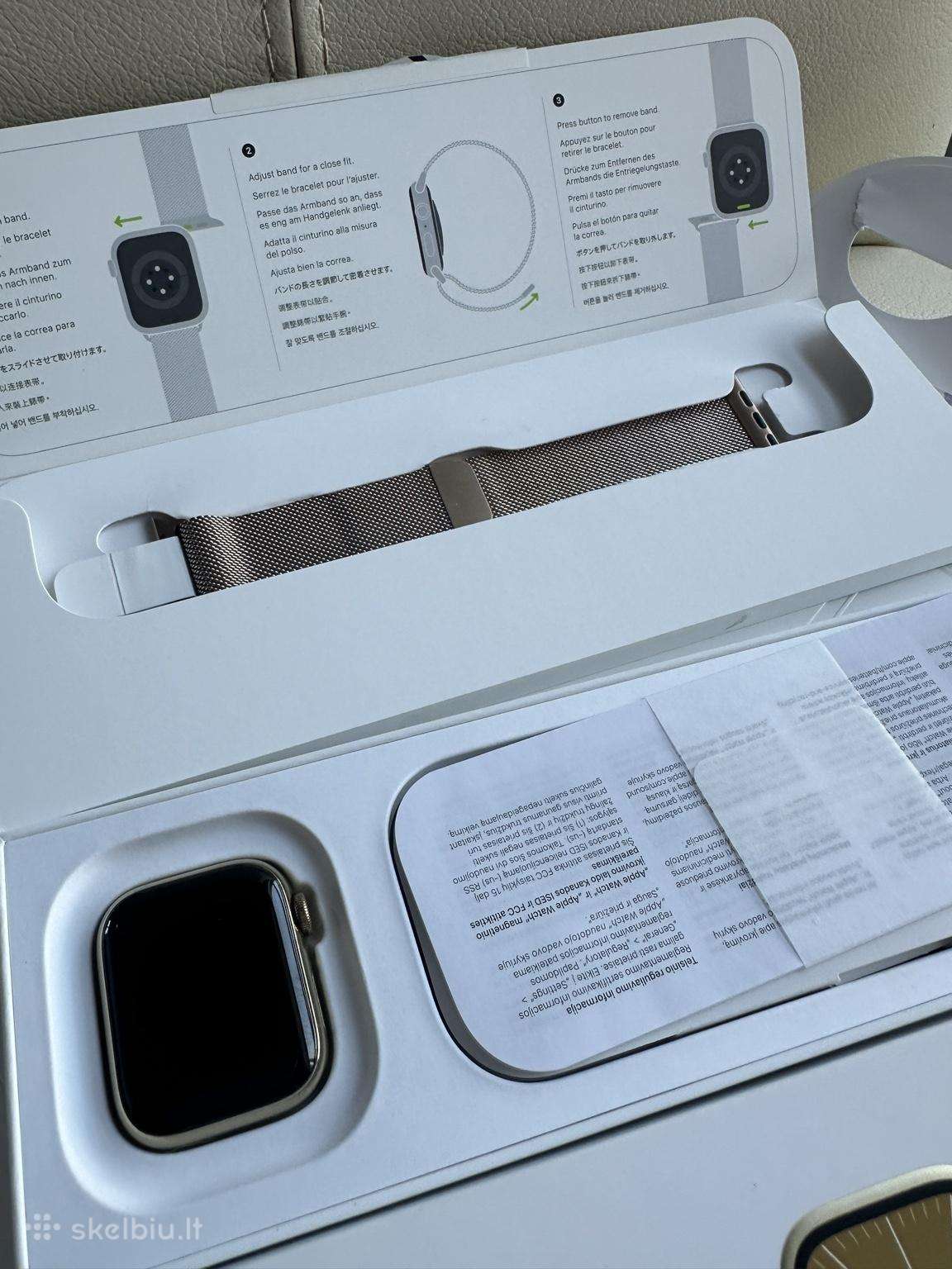 Apple Watch Series 9, 41mm Stainless Steel