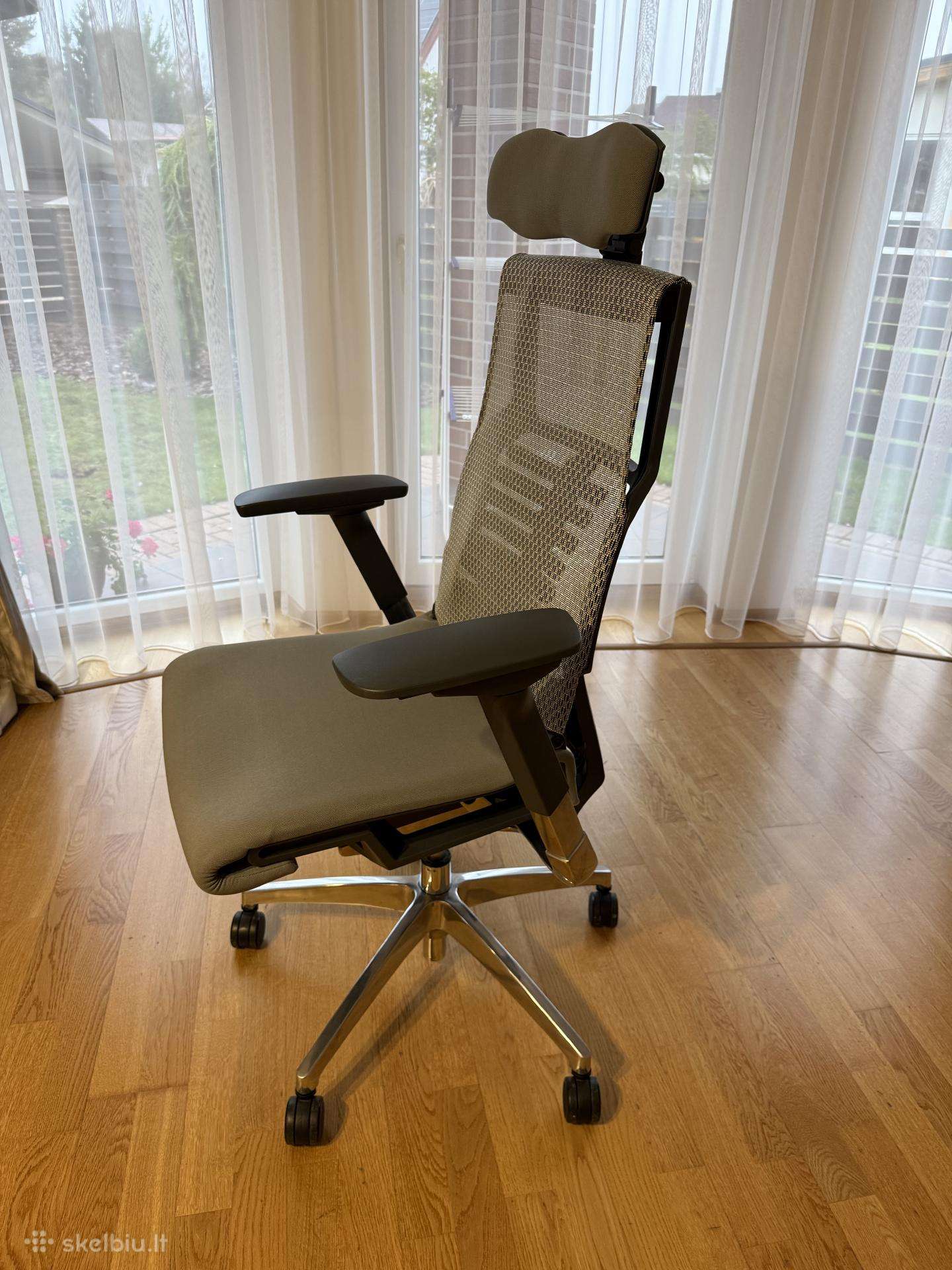 Ergonomiška Biuro Kėdė Pofit Su 5D Galvos atrama