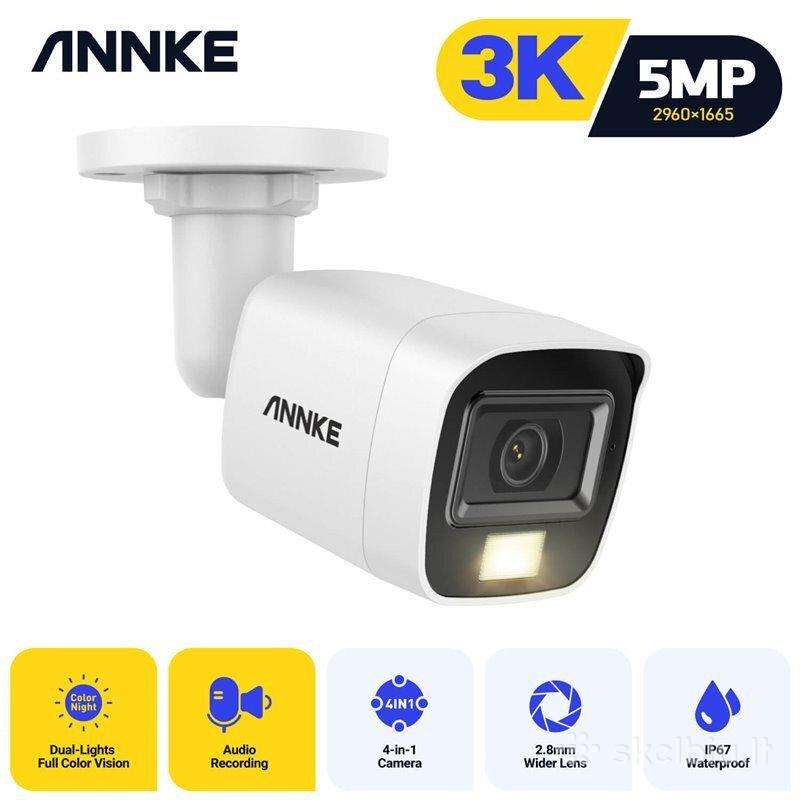 Naujos Annke Cr1cv 5 Mp analoginės kameros