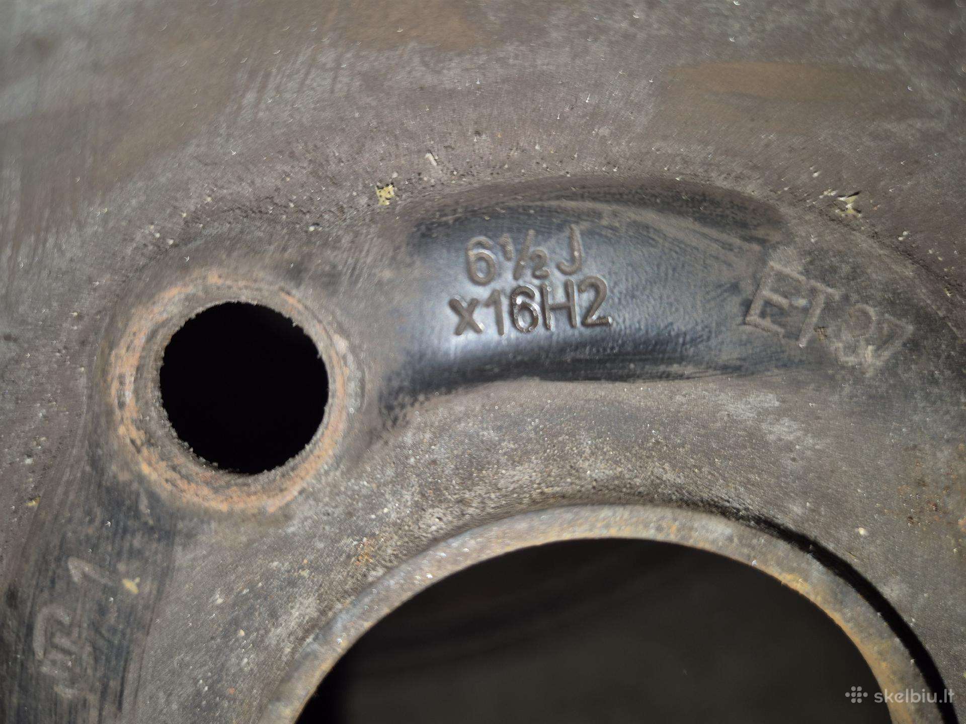 Opel astra H Plieniniai štampuoti ratlankiai R16