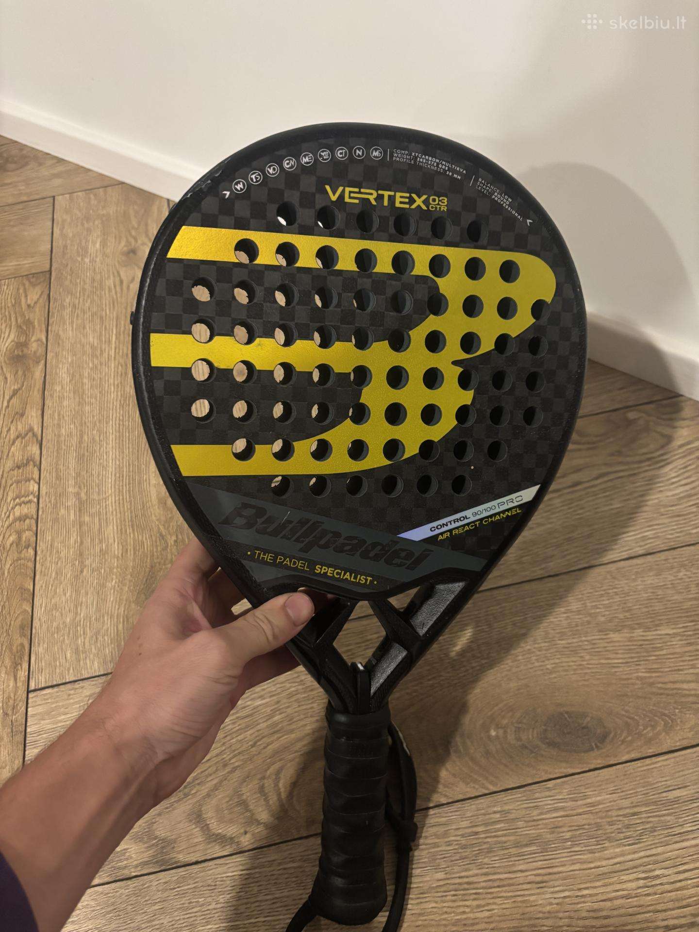 Padelio rakete Bullpadel Vertex 03ctr