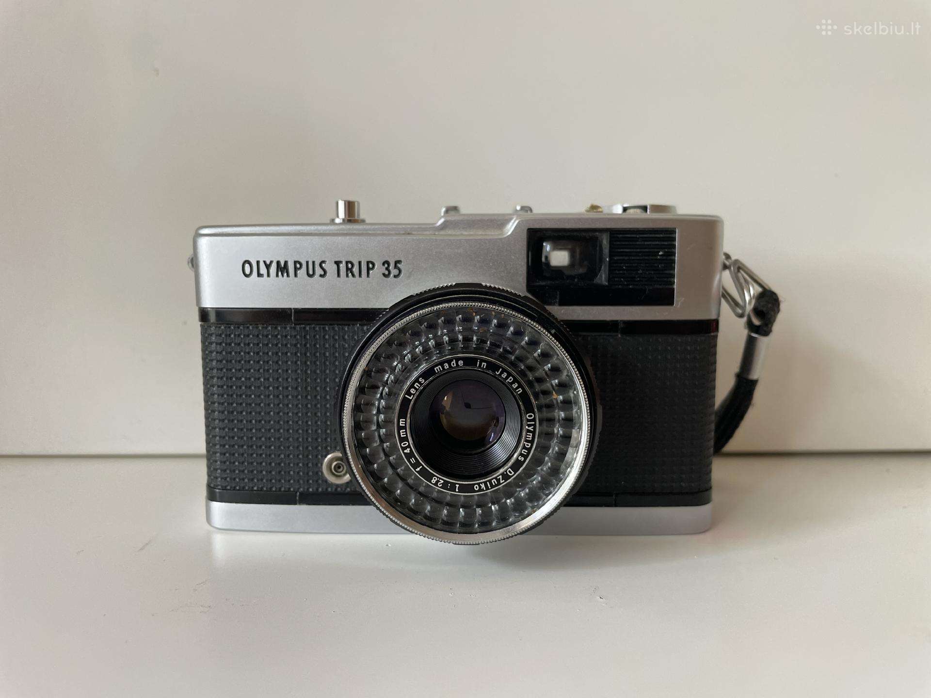 Olympus Trip 35 juostinis fotoaparatas