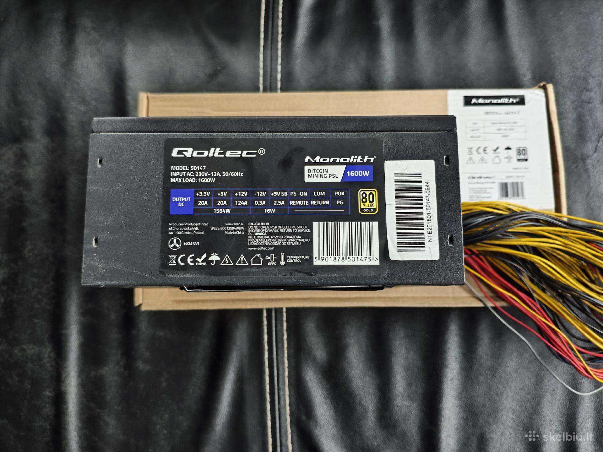 Qoltec Gaming 1600w Gold