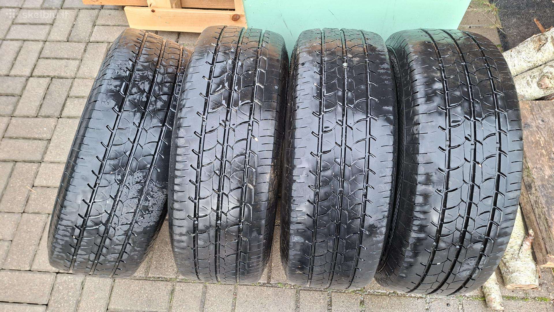 Parduodu Barum padangas su diskais nuo MB Sprinter