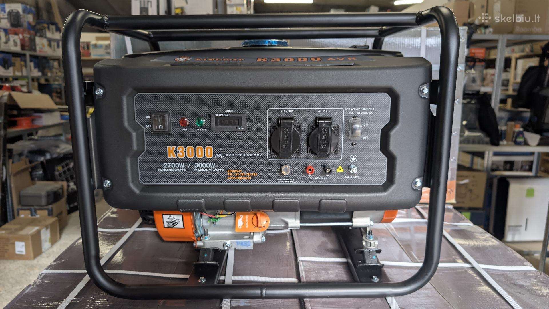 Generatorius Kingway 3000