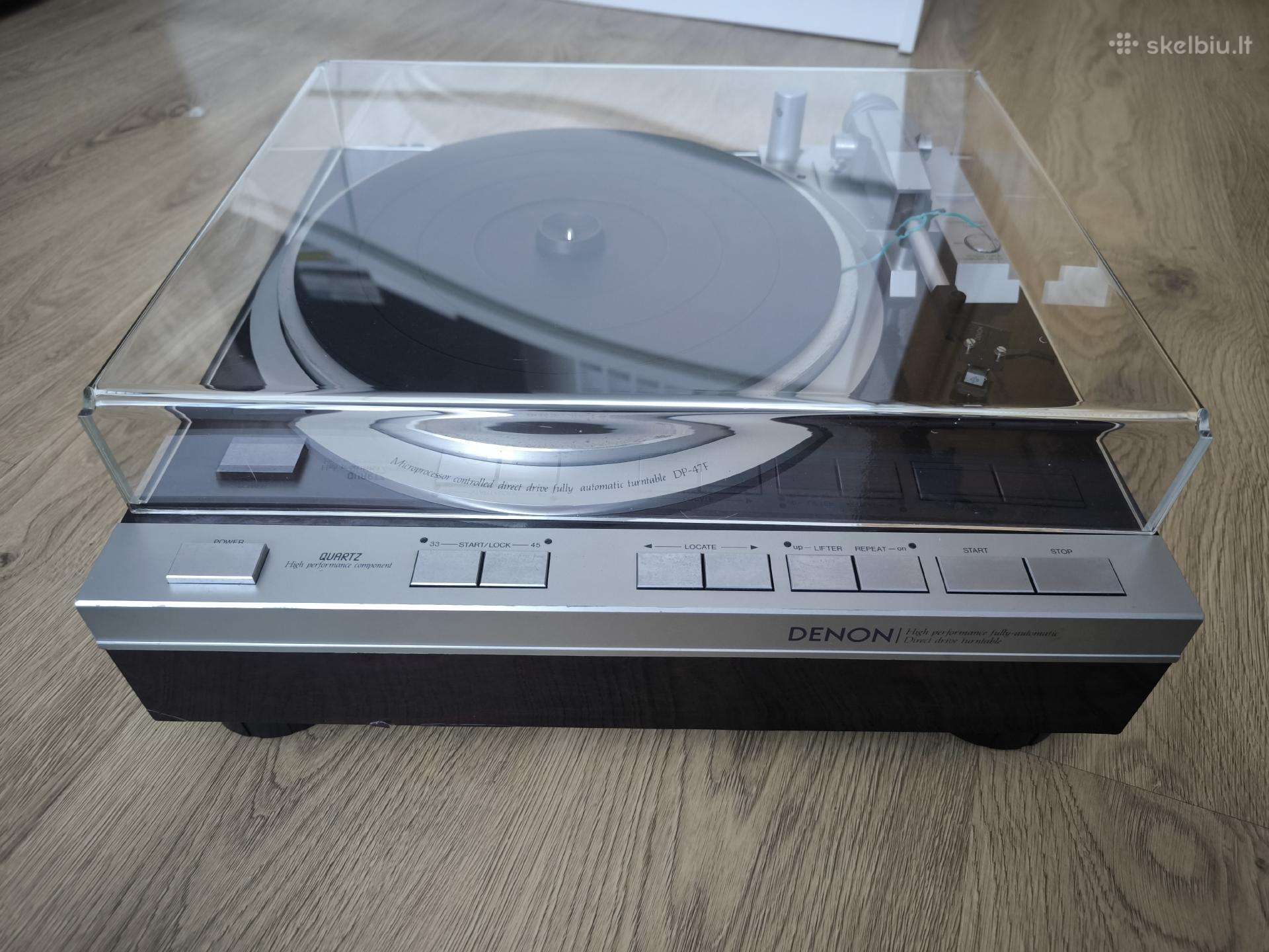 Denon Dp-47f plokštelių grotuvas